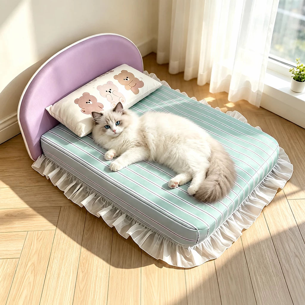 Waterproof Washable Pet Bed with Pillow