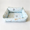 Washable Reversible Pet Bed for Small Dogs & Cats