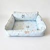 Washable Reversible Pet Bed for Small Dogs & Cats