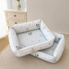 Washable Reversible Pet Bed for Small Dogs & Cats