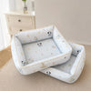 Washable Reversible Pet Bed for Small Dogs & Cats