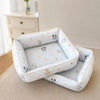 Washable Reversible Pet Bed for Small Dogs & Cats