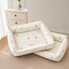 Washable Reversible Pet Bed for Small Dogs & Cats
