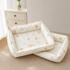 Washable Reversible Pet Bed for Small Dogs & Cats