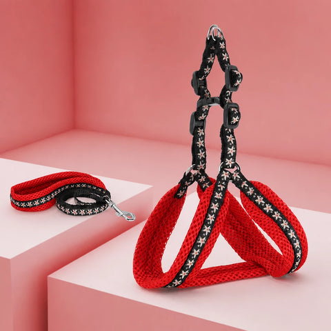 Small Dog Vest Harness and Leash Set