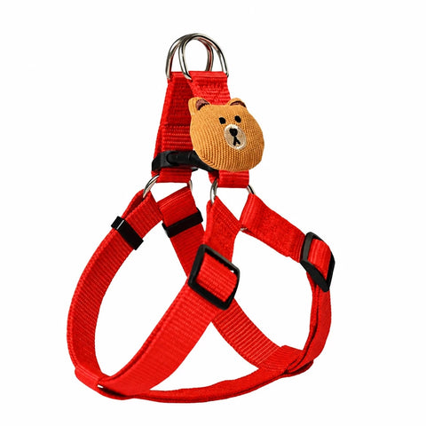 Adjustable Nylon Dog Harness & Leash