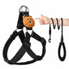 Adjustable Dog Harness and Handheld Leash