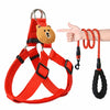 Adjustable Dog Harness and Handheld Leash
