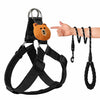 Adjustable Dog Harness and Handheld Leash