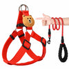Adjustable Dog Harness and Handheld Leash