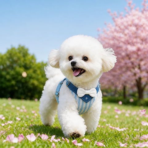 Nylon Dog Harness and Leash for Small Dogs