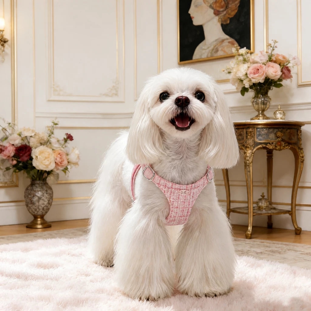 Nylon Dog Harness and Leash for Small Dogs