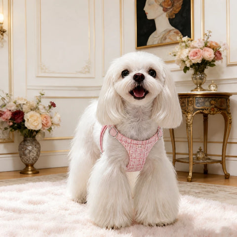 Nylon Dog Harness and Leash for Small Dogs