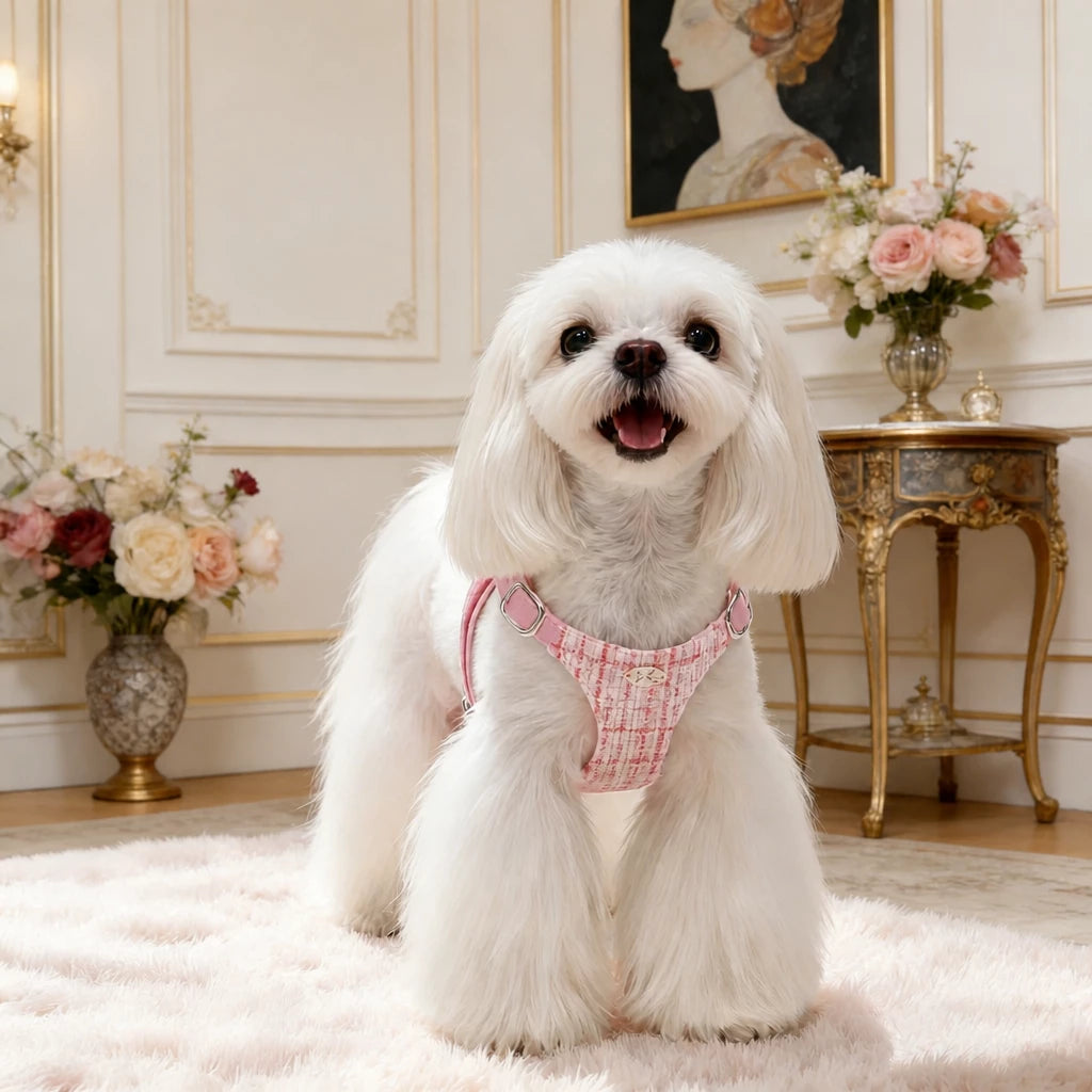 Nylon Dog Harness and Leash for Small Dogs