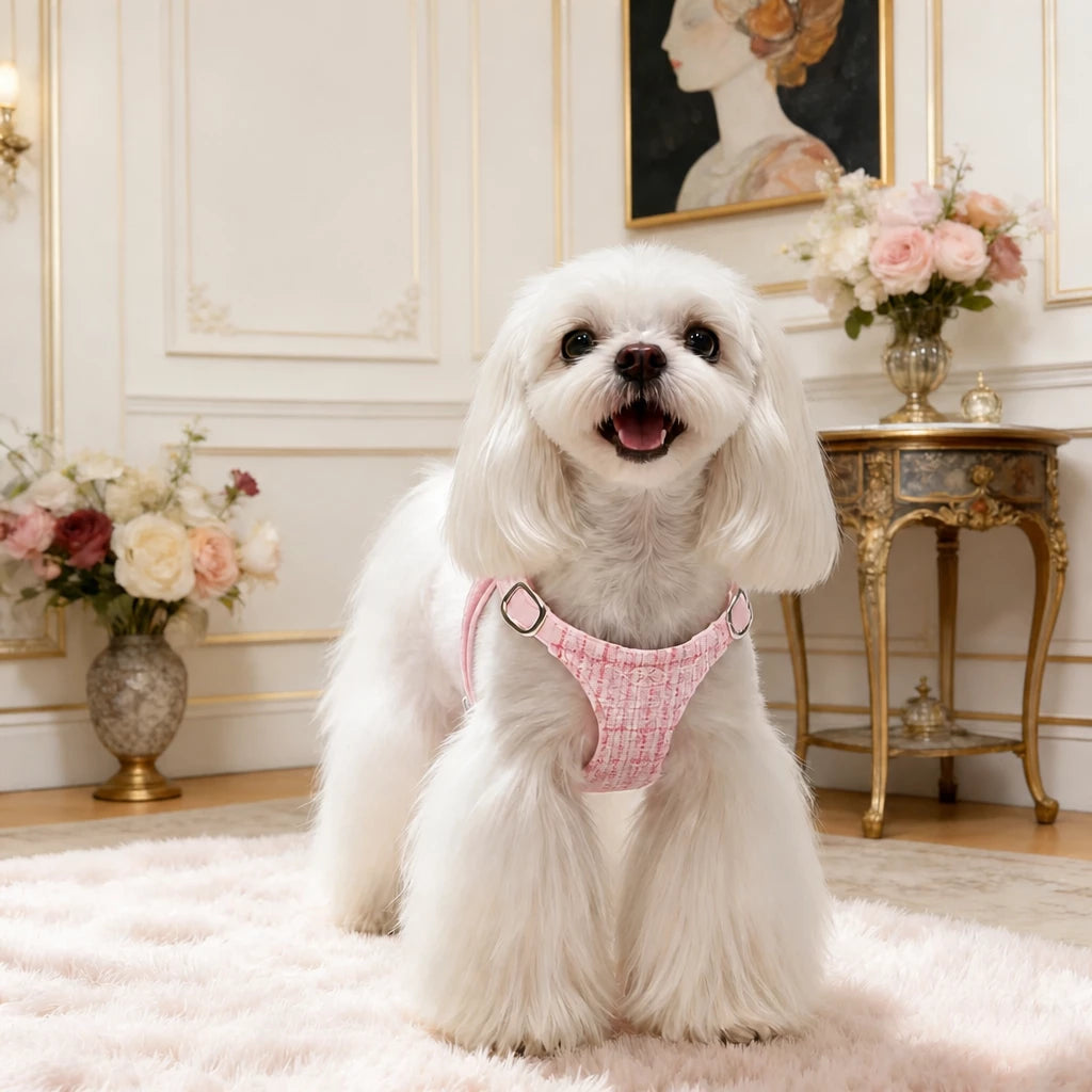 Nylon Dog Harness and Leash for Small Dogs