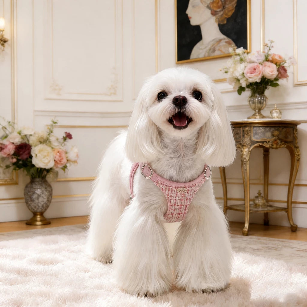 Nylon Dog Harness and Leash for Small Dogs