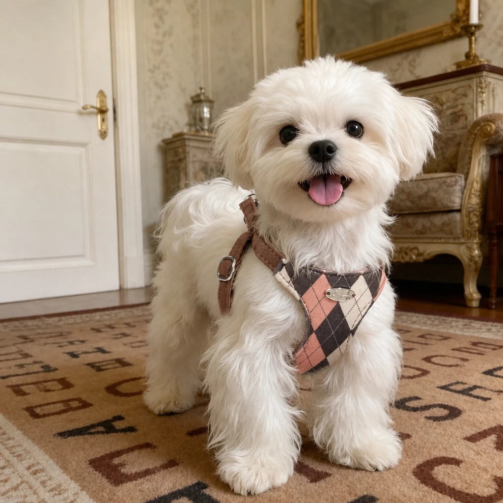 Nylon Dog Harness and Leash for Small Dogs