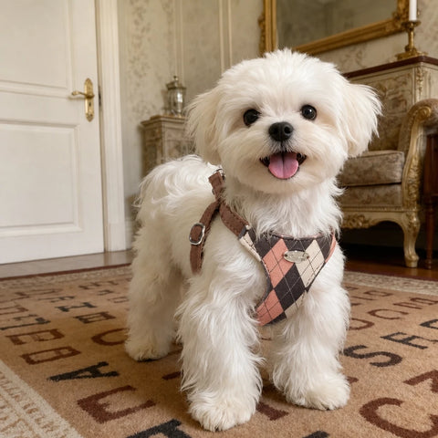 Nylon Dog Harness and Leash for Small Dogs