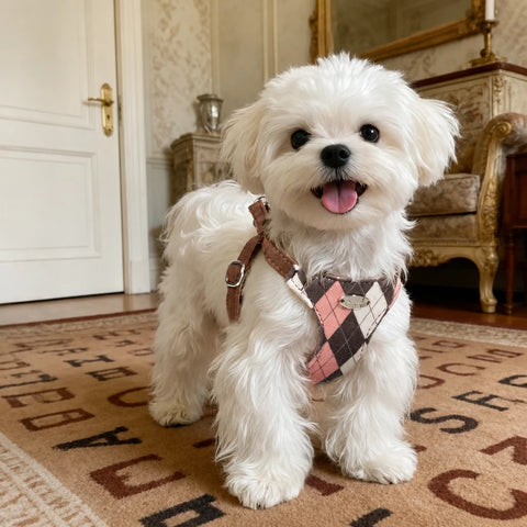 Nylon Dog Harness and Leash for Small Dogs