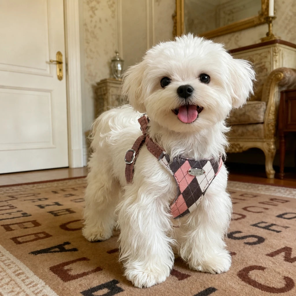 Nylon Dog Harness and Leash for Small Dogs