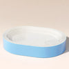 Oval Corrugated Cardboard Cat Scratcher Bed
