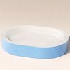 Oval Corrugated Cardboard Cat Scratcher Bed
