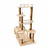 Cat Tree with Hideaway, Scratching Post and Toy