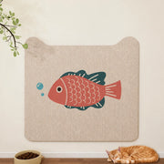 Self-Adhesive Cat Scratching Mat for Doors and Furniture