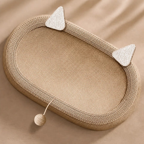 Cat Scratcher with Built-In Lounge Area