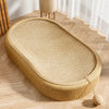 Sisal Cat Scratcher Bed with Built-In Lounging Space