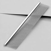 Stainless Steel Dual-Tooth Grooming Comb for Cats & Dogs