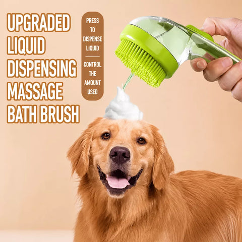 Pet Bath Brush for Dogs and Cats