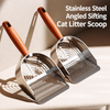 Large Metal Cat Litter Scoop with Sifting Holes