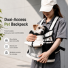 Breathable Mesh Pet Carrier Backpack - p-00162
