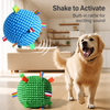4.7-Inch Squeaky Plush Rolling Ball Toy for Dogs