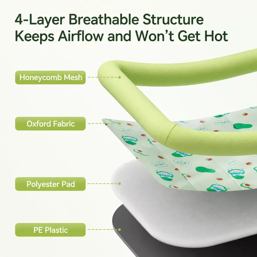 Cooling Dog Bed with Removable, Washable Design