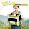 Canvas Pet Carrier Backpack for Cats and Dogs