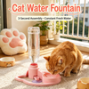 Portable Gravity-Fed Cat Water Dispenser