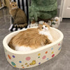 Deep-Groove Corrugated Cardboard Cat Scratcher Lounger