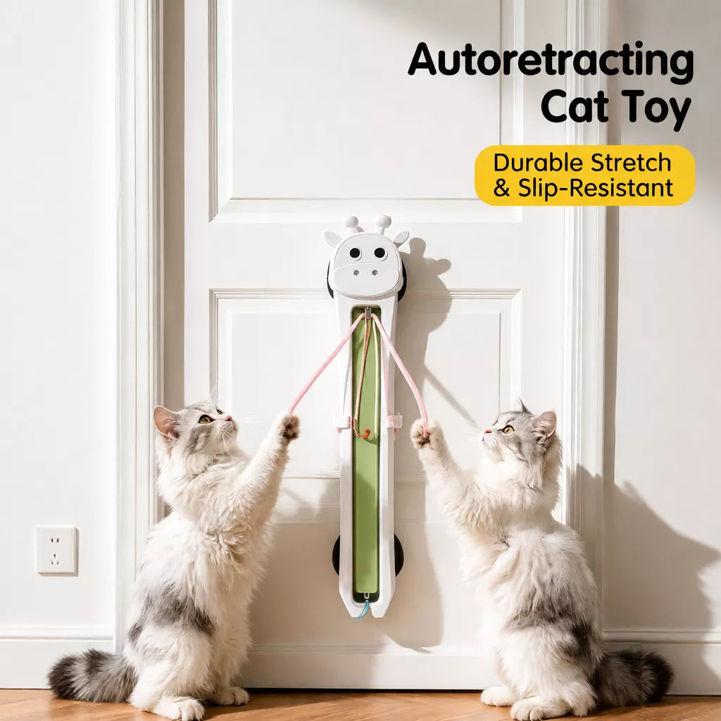 Rechargeable Wall-Mounted Automatic Cat Teaser Toy