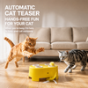 Interactive Electric Cat Toy with Feather and Fur Ball Accessories