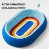 Deep-Profile Cat Scratcher Bed for Scratching and Lounging