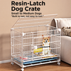 Stackable Resin Pet Crate with Tray