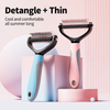Double-Sided Dematting and Thinning Comb for Cats and Dogs