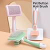 Self-Cleaning Deshedding Comb for Dogs & Cats
