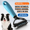 Pet Grooming Deshedding and Detangling Comb - p-00110