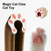 Foldable Accordion Corrugated Cat Scratcher with Bell