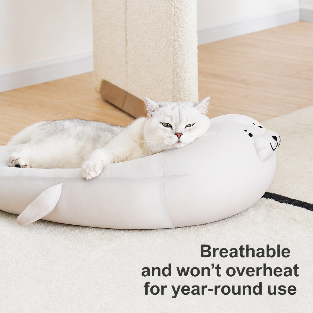 Semi-Enclosed Washable Cat Bed