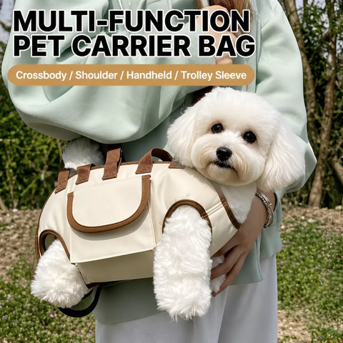 Nylon Pet Carrier Sling Bag for Small Dogs and Cats