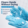 Thickened Pet Bathing Gloves, Extra Large - p-00356
